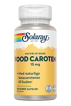 Solaray Food Caroten 50 kaps