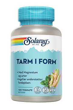 Solaray Tarm i Form 100 kaps.