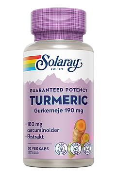 Solaray Turmeric 60 veg kaps