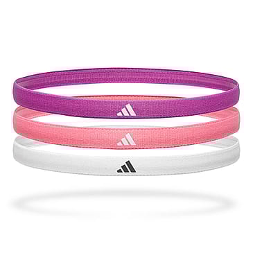 Adidas Hårbånd 3-pak Lilla/Pink/Hvid