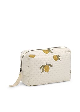 Konges Sløjd Big Quilted Toiletry Bag Mon Grand Citron