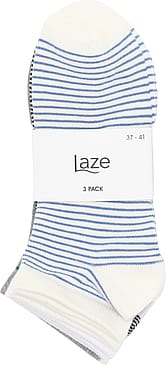 Laze Sneak Sock Bamboo 3-pak Sort 37/41