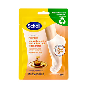 Scholl PediMask Manuka Honey 2 stk