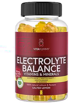 VitaYummy Electrolyte Balance Salted Lemon 60 stk.