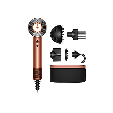 Dyson Supersonic Nural-hårtørrer Curly+Coily Amber Silk/Pink Champagne