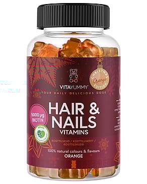 VitaYummy Hair & Nails Orange 60 stk