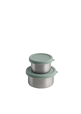 AYA&IDA Snack Container One Size Mint Green 2-pak