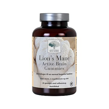 New Nordic Lions Mane Gummies 60 stk.