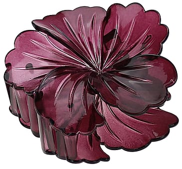 Senze Faldklemme Plast Aubergine