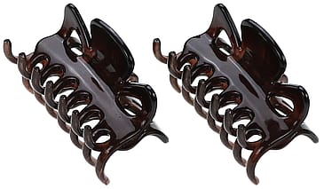 Senze Faldklemme Plast Brown