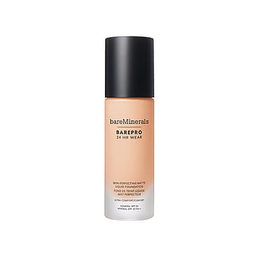 bareMinerals BAREPRO 24HR Wear Skin-Perfecting Matte Liquid Foundation Mineral SPF 20 Fair 17 Neutral