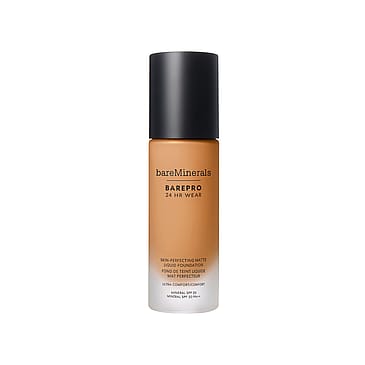 bareMinerals Barepro 24H Matte Liquid Foundation Medium Deep 40 Warm