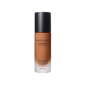 bareMinerals BAREPRO 24HR Wear Skin-Perfecting Matte Liquid Foundation Mineral SPF 20 Deep 50 Neutral