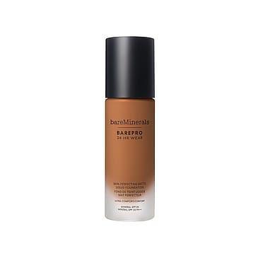 bareMinerals BAREPRO 24HR Wear Skin-Perfecting Matte Liquid Foundation Mineral SPF 20 Deep 51 Neutral
