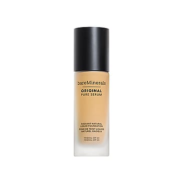bareMinerals Original Pure Serum Radiant Natural Liquid Foundation Mineral SPF20 Light Warm 2