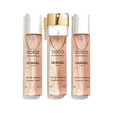 CHANEL Eau De Parfum Twist And Spray 3 x 20 ml Refill