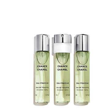 CHANEL Eau De Toilette Twist And Spray 3 x 20 ml