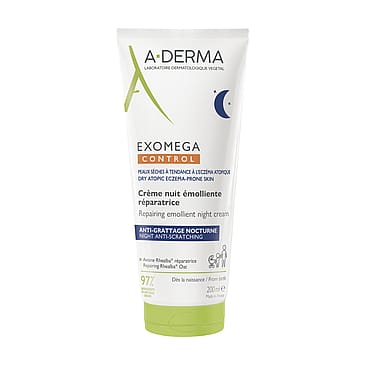 A-DERMA Exomega CONTROL Emollient Night Cream 200 ml