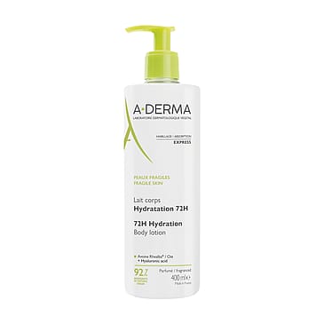 A-DERMA 72H Hydrating Body Lotion 400 ml