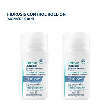 Ducray Hidrosis Roll-On Duo-Pack 2 x 40 ml