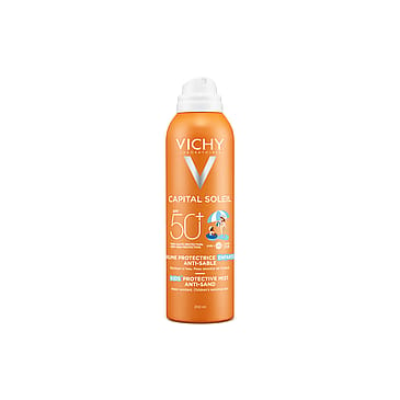 Vichy Capital Soleil Anti-Sand Mist Børn SPF 50+ 200 ml