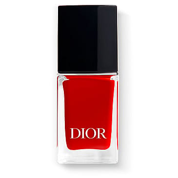 DIOR Dior Vernis Nail Polish with Gel Effect and Couture Color 999 Rouge