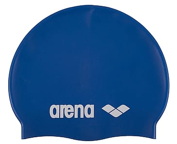 Arena Silicone Badehætte Junior Skyblue, White 6-12 år