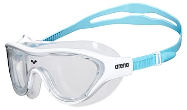 Arena The One Svømmemaske Junior Clear, White, Blue 6-12 år