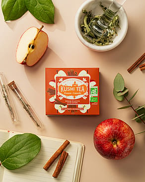 Kusmi Tea Organic Apple Cinnamon 20 breve