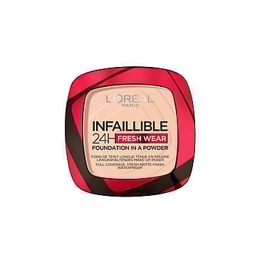 L'Oréal Paris Infaillible 24h Fresh Wear Foundation in a Powder. 180 Rose Sand