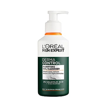 L'Oréal Paris Derma Control Rensegel til Ansigtet 260 ml