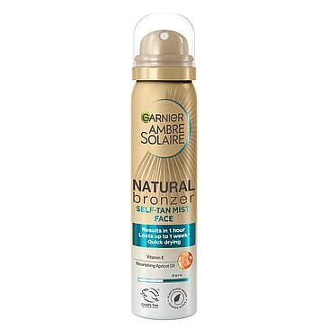 Garnier Ambre Solaire Nat Bronzer Self-Tan Mist Face 75 ml