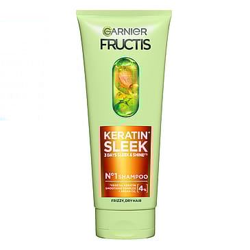 Garnier Fructis Keratin Sleek Shampoo 200 ml