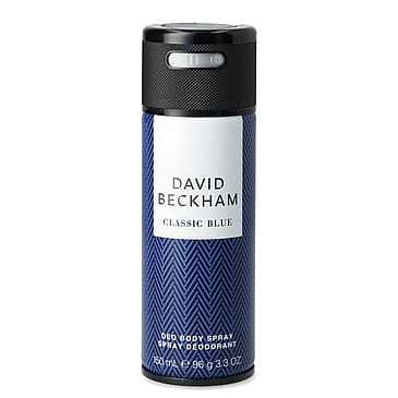 David Beckham Classic Blue, Deodorant Body Spray For Men 150 ml