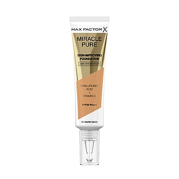 Max Factor Miracle Pure Skin-Improving Foundation 70 Warm Sand