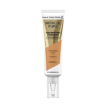 Max Factor Miracle Pure Skin-Improving Foundation 76 Warm Golden