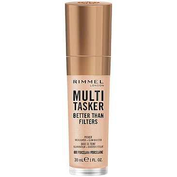 Rimmel Multi-Tasker Better Than Filters Face Primer, Glow Booster and Highlighter Porcelain