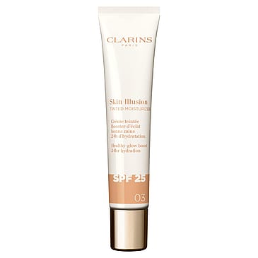 Clarins Skin illusion tinted moisturizer SPF 25 03