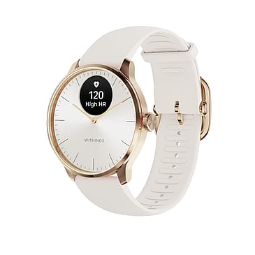 WITHINGS Scanwatch Light Rose Gold White 37mm