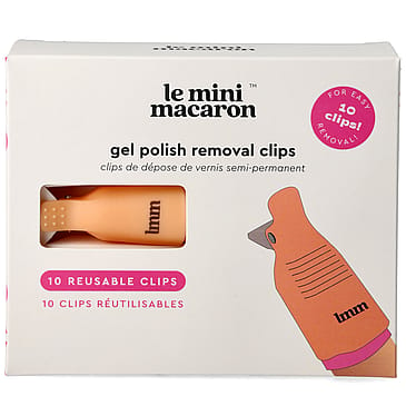 Le mini macaron Gel Polish Removal Clips 10 stk.