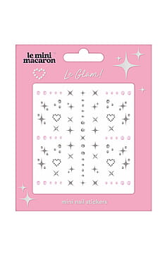 Le mini macaron Le Glam Mini Nail Art Stickers