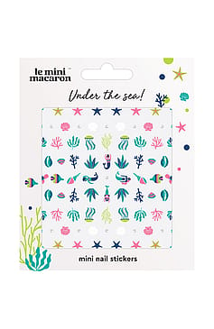 Le mini macaron Under The Sea Mini Nail Art Stickers