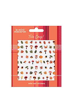 Le mini macaron Mini Nail Stickers Très Cozy