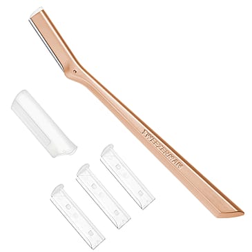 Tweezerman Facial Razor Rose Gold