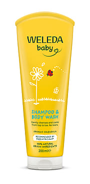 Weleda Calendula Shampoo & Body Wash 200 ml.