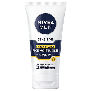 NIVEA Men Sensitive Face Moisturiser SPF 15 75 ml