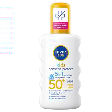NIVEA Kids Sensitive Protect & Play Spray SPF 50+ 200 ml