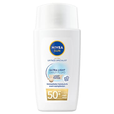NIVEA Daily Fluid SPF 50+ Light Tinted 40 ml