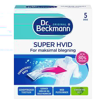 Dr. Beckmann Super Hvid Klud 5 stk