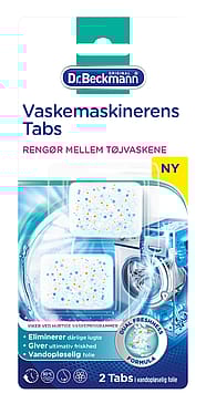 Dr. Beckmann Vaskemaskinerens Tabs 2 stk